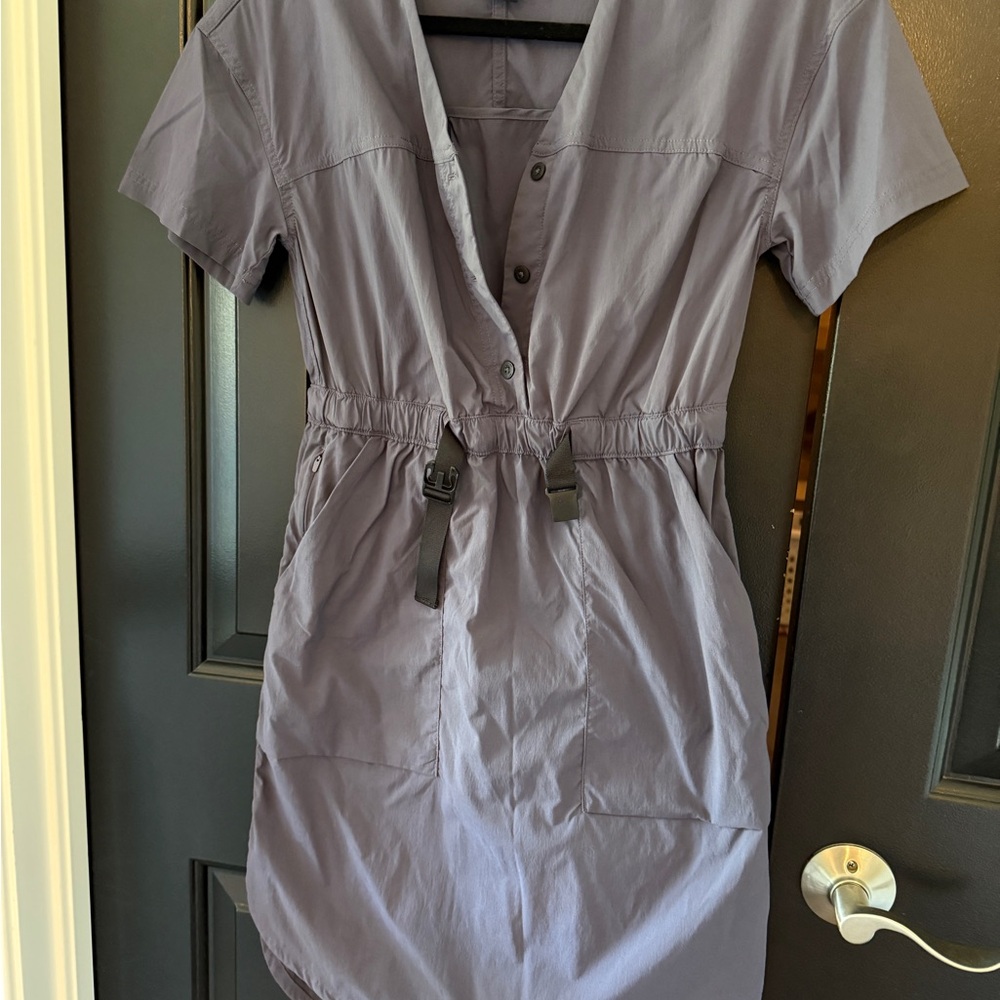 REI Sahara Utility Dress in Grey
